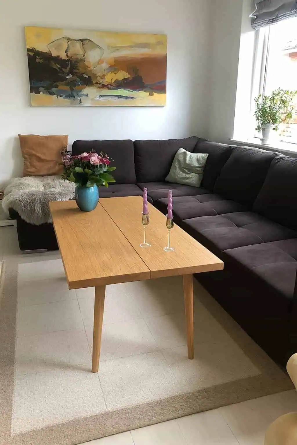 konisk eg sofa