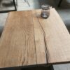 Rustik sofabord 2 planker ibenholt olie
