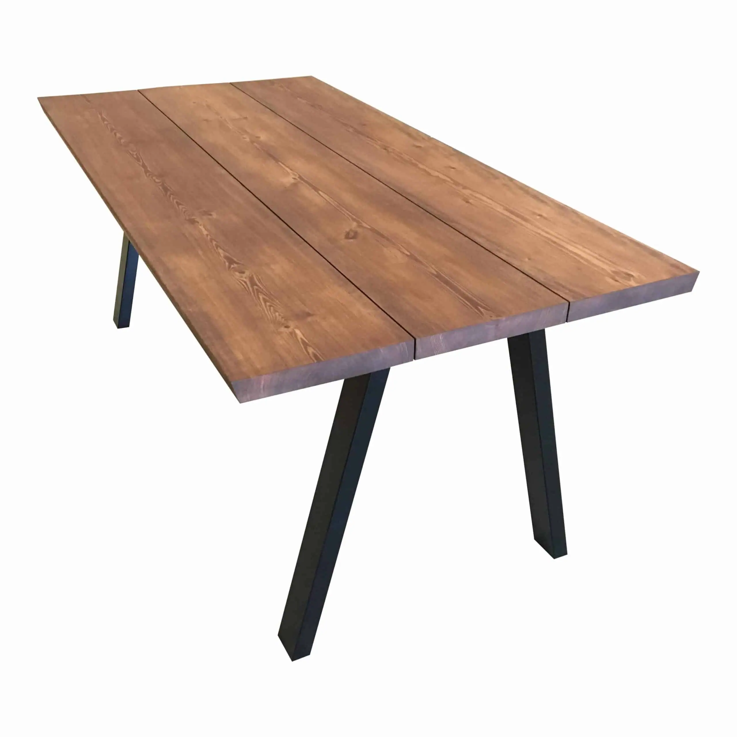 Fyrtræs plankebord valnød