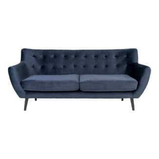Sofa - Monte - Mørkeblå - Velour