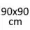 stjerne 90 cm