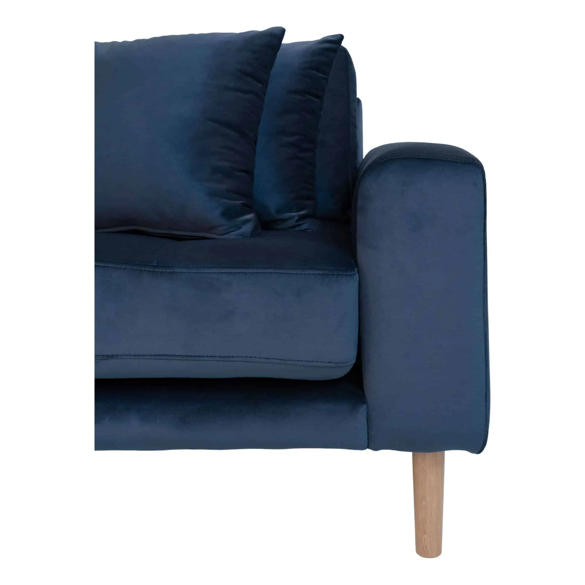 Lido blå velour