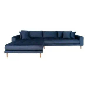 Lido blå velour