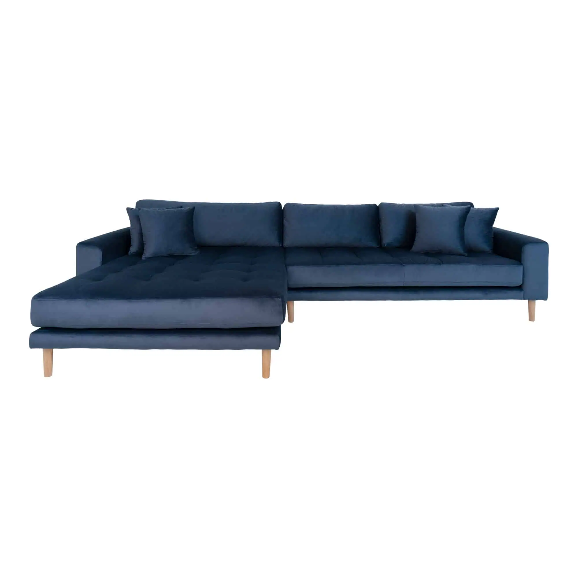 Lido blå velour