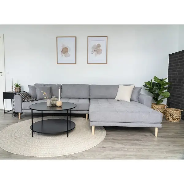 Lido loungesofa lysegrå 2
