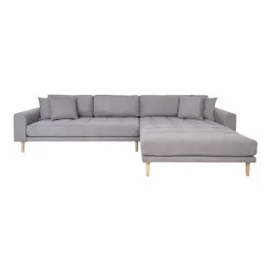 Lido loungesofa lysegrå