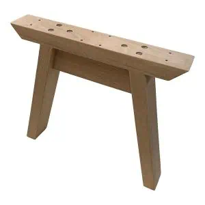 Skrå ben eg sofa
