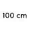 100 cm