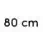 80 cm