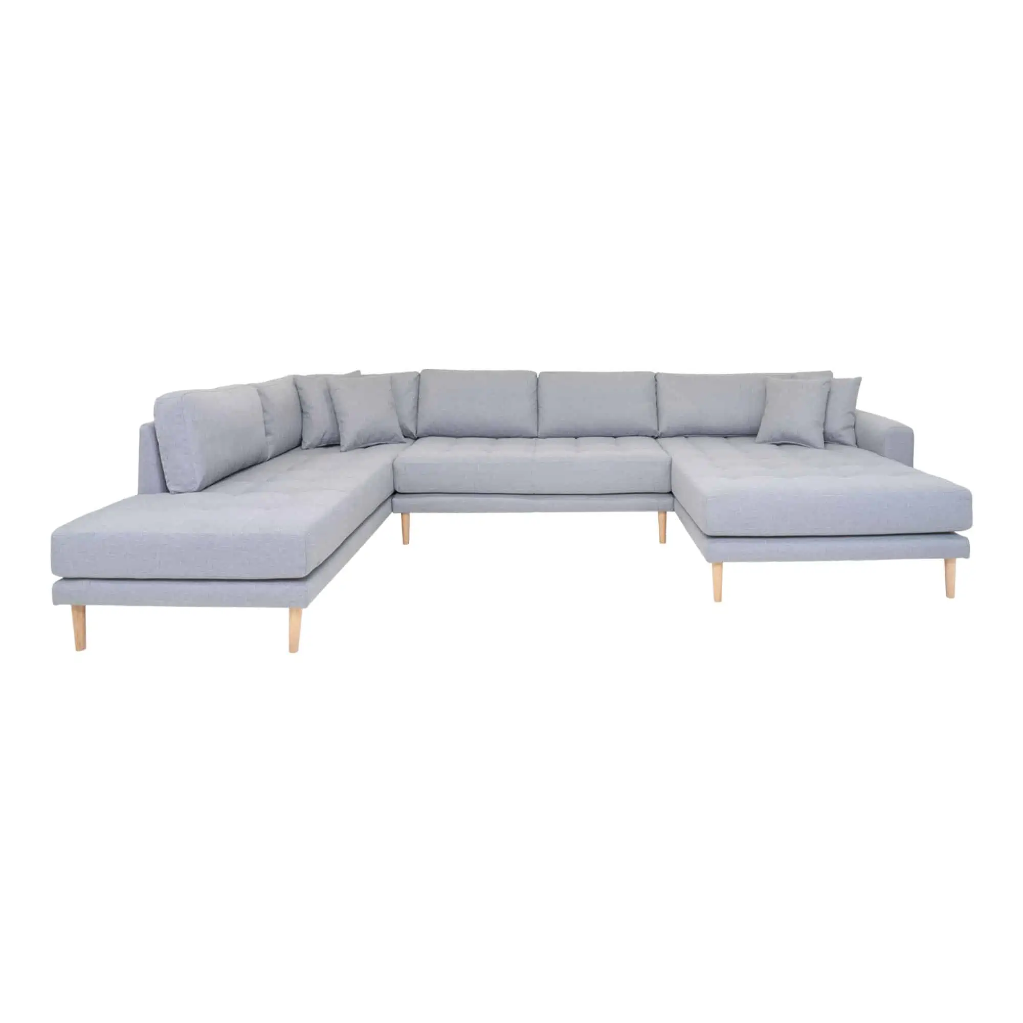 U-sofa - Lido - lysegrå