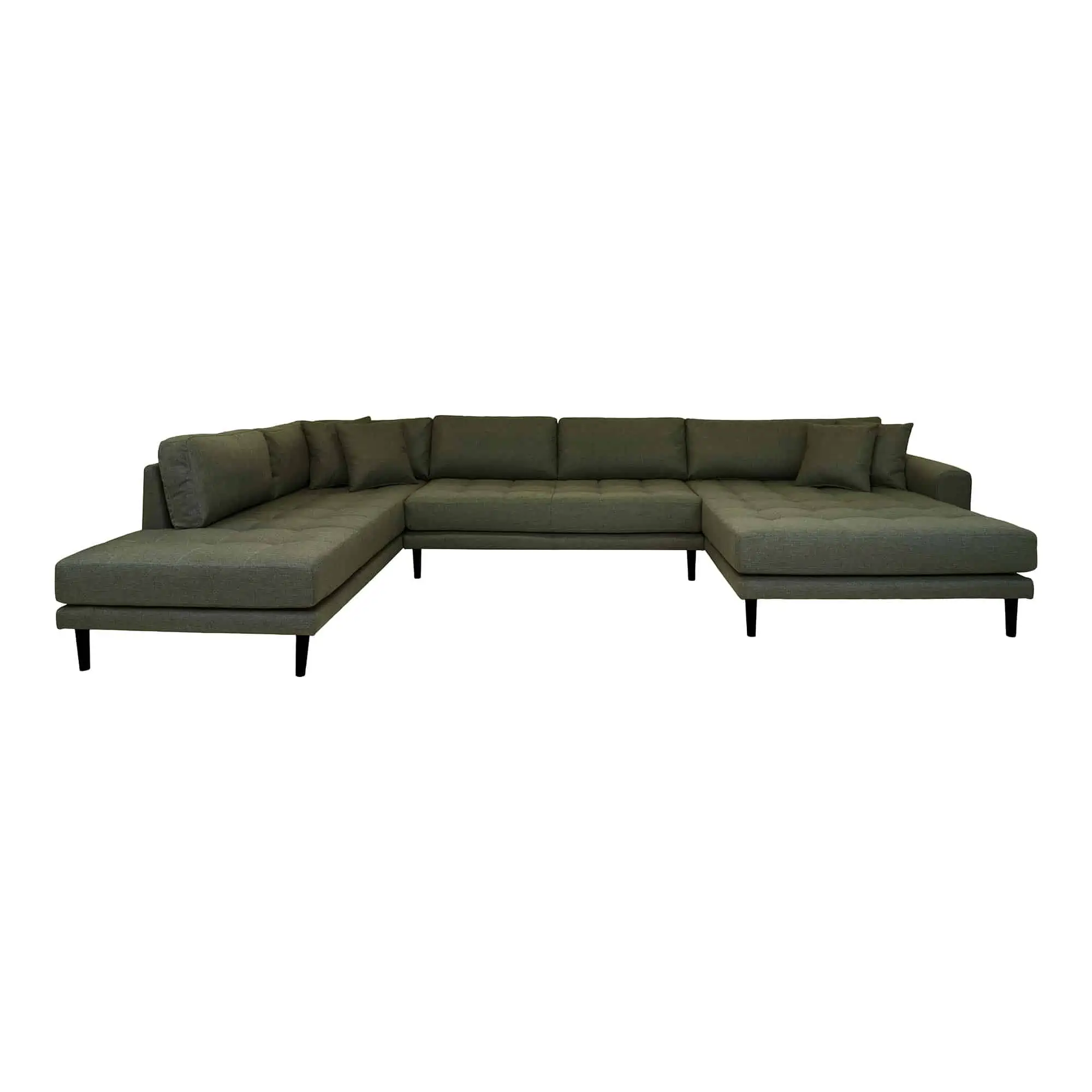 Lido u sofa olivengrøn højre