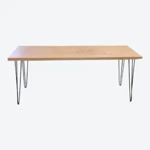 skrivebord med hairpin