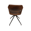 Swing spisebordsstol læder brun (4)