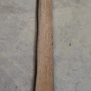 Svævehylde - Eg - 4 cm - Ibenholt olie - 20x185 cm