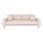 Lido 3 Personers Sofa1 - Sand