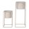 Marla urtepotteholder1 - Beige / Grå