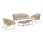 Novella Loungesæt1 - Beige / Sand