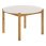 Terracina Spisebord1 - Natur / Hvid
