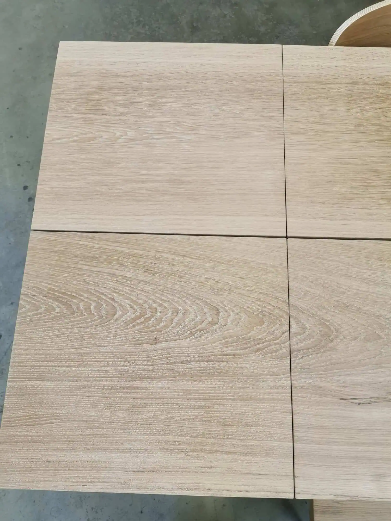 Plankebord - Eg - Hvid olie - 90 x 240 cm - Tillægsplade 50x90 cm