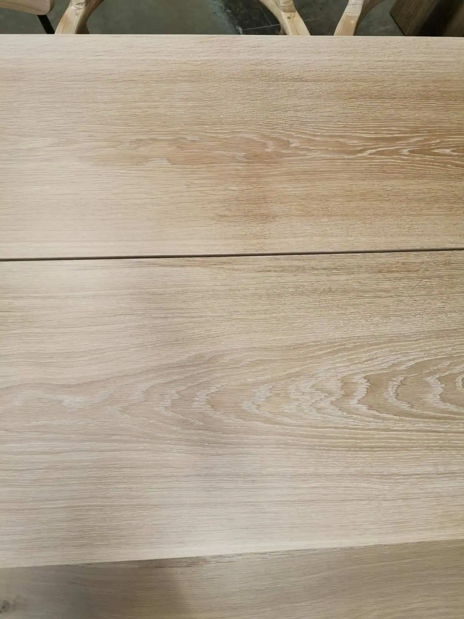 Plankebord - Eg - Hvid olie - 90 x 240 cm - Tillægsplade 50x90 cm