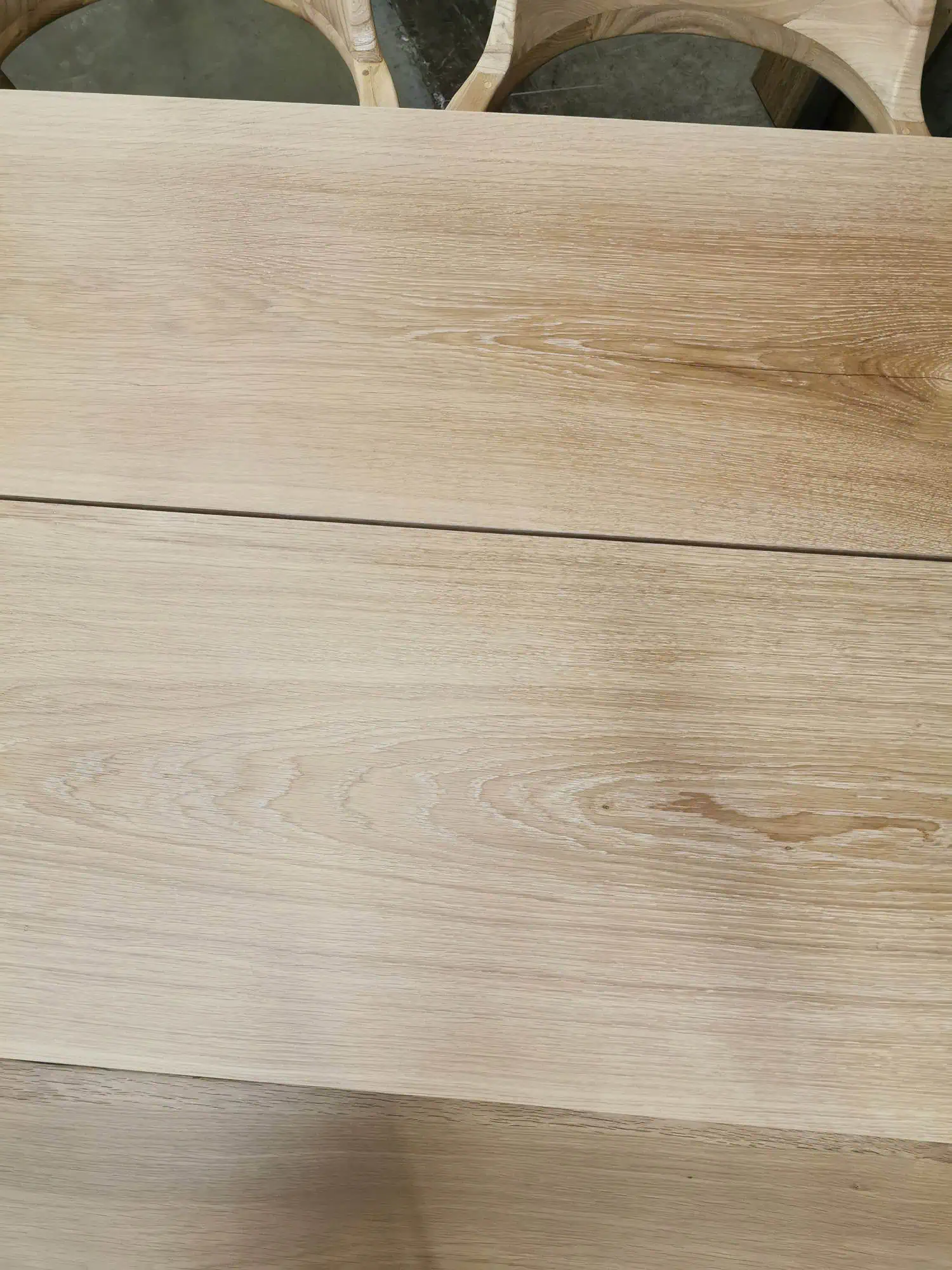 Plankebord - Eg - Hvid olie - 90 x 240 cm - Tillægsplade 50x90 cm