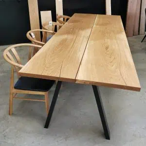Plankebord - Eg - Natur olie - 105 x 260 cm