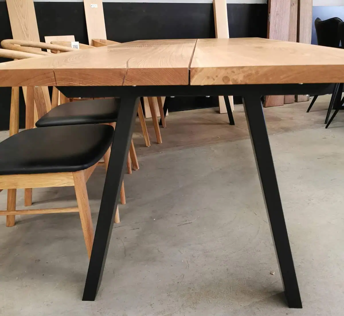 Plankebord - Eg - Natur olie - 105 x 260 cm