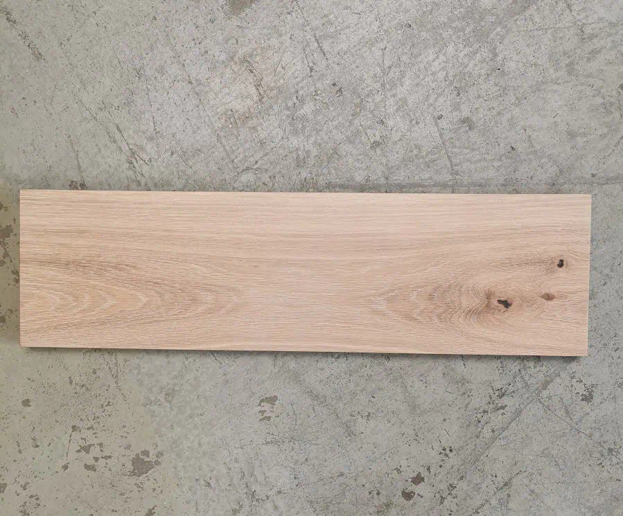 Hylde eg 2 cm hvid olie 16 5x60 cm