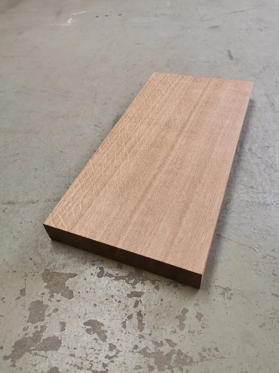 Svævehylde - Eg - 4 cm - Natur olie - 23,5x48 cm